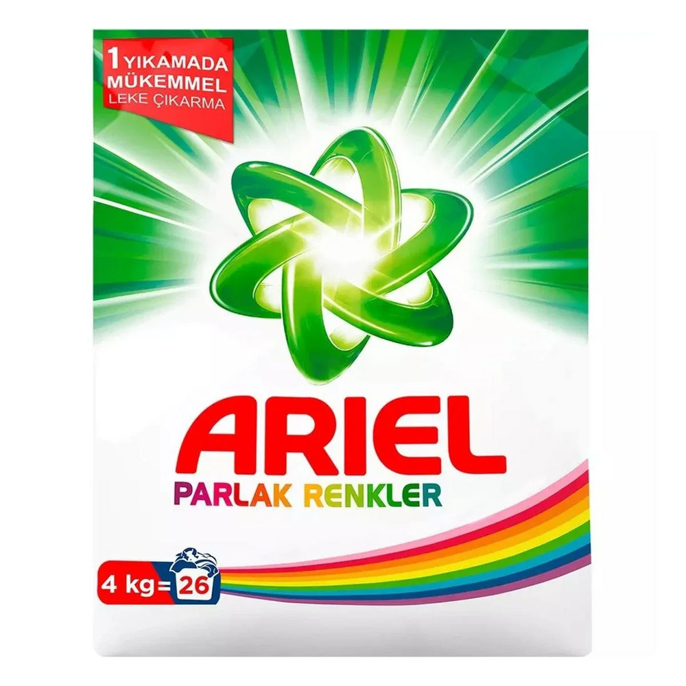 Ariel Parlak Renkler 4 Kg
