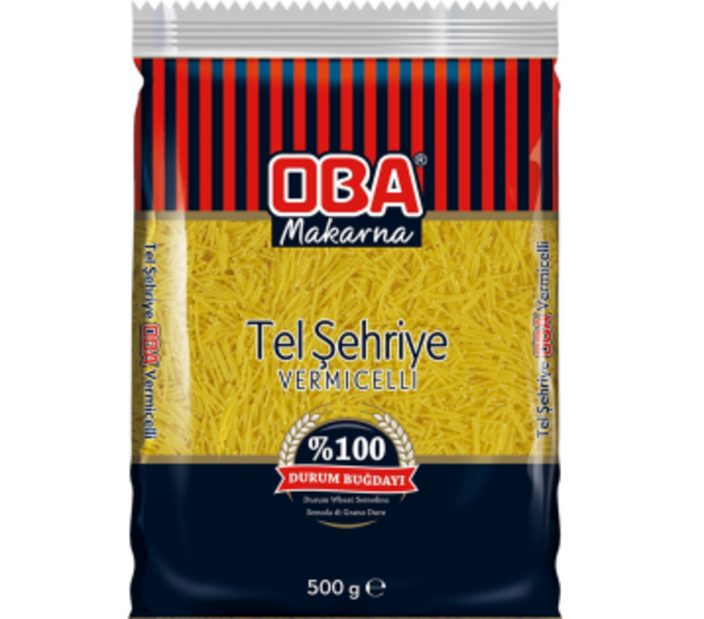Oba Makarna Tel Şehriye 500 G