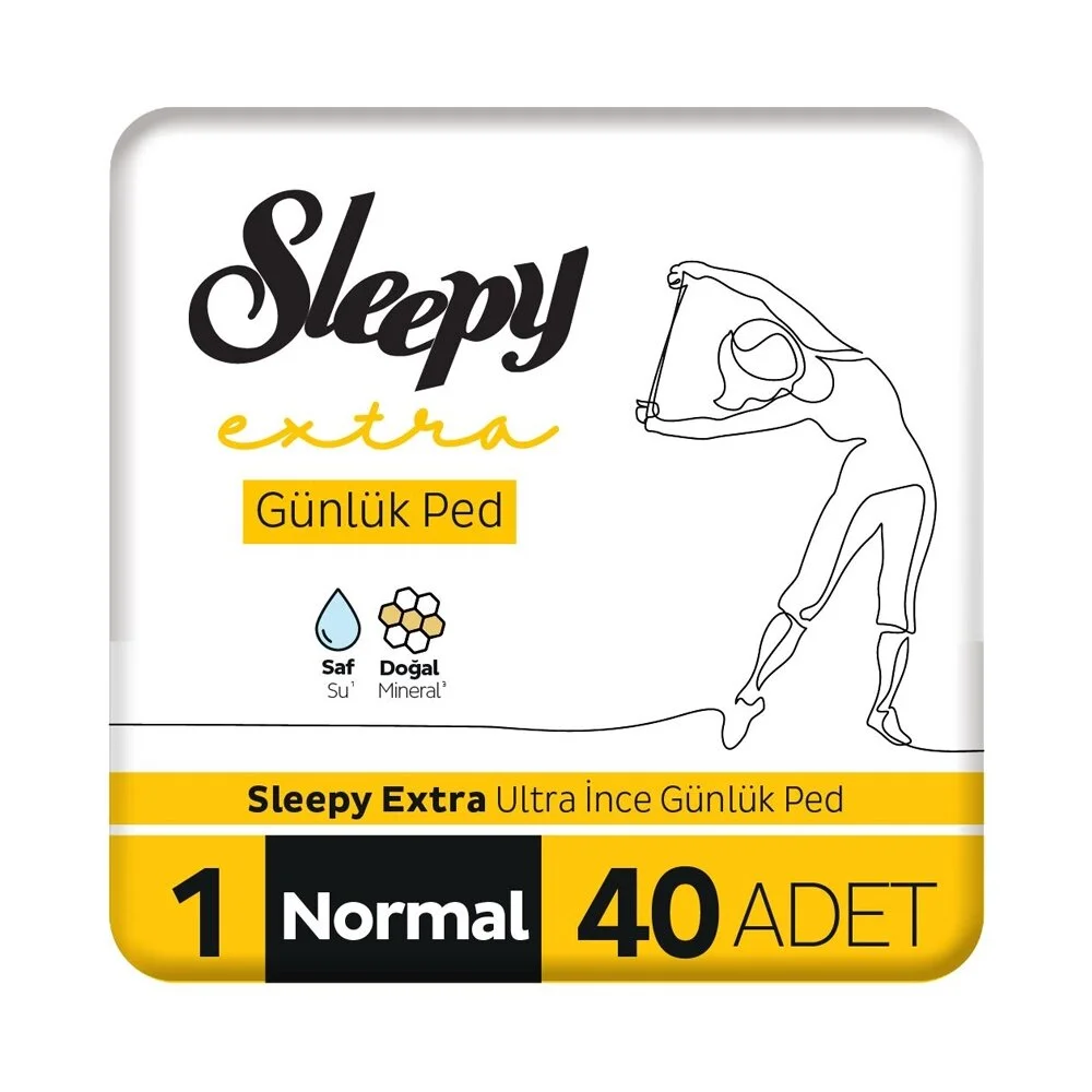 Sleepy Extra Günlük Ped Normal 40Lı