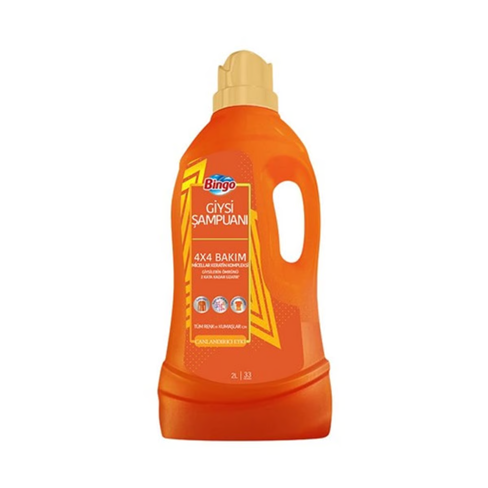 Bingo Giysi Şampuanı Canlandırıcı Etki 2000 Ml
