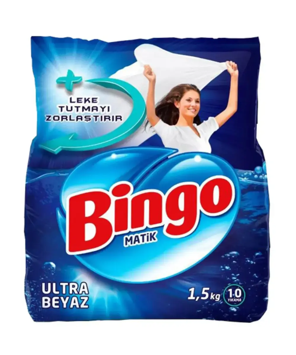 Bingo matik ultra beyaz 1.5 Kg