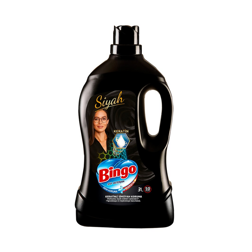 Bingo Sıvı Deterjan Siyah 3 L