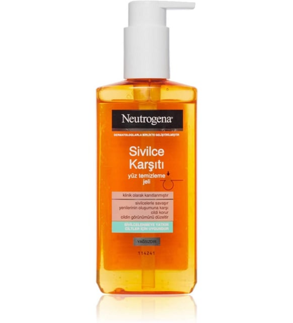Neutrogena Sivilce Karşıtı Yüz Temizleme Jeli 150 Ml