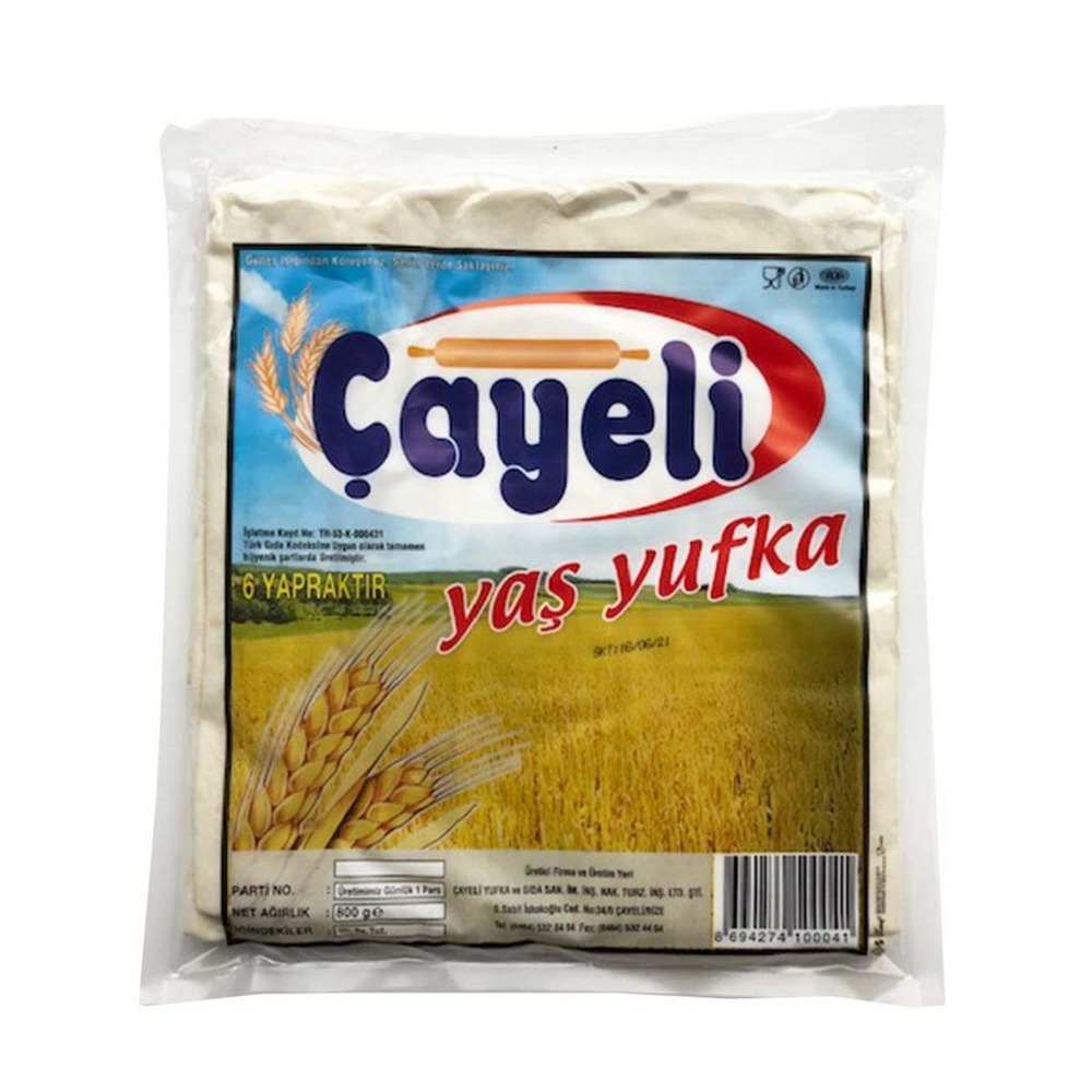Çayeli Yufka 6 Yaprak 800 G