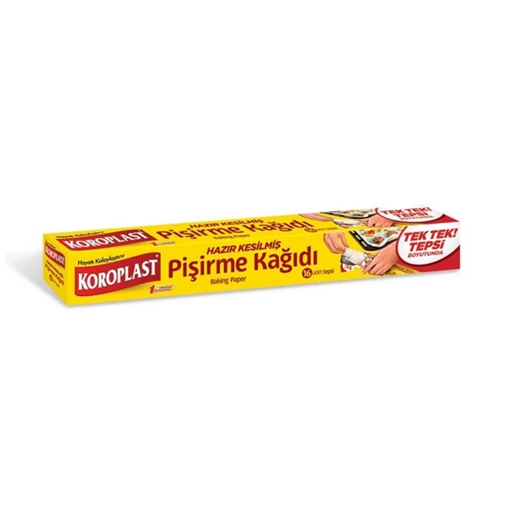 Koroplast Yağlı Pişirme Kağıdı 16Lı
