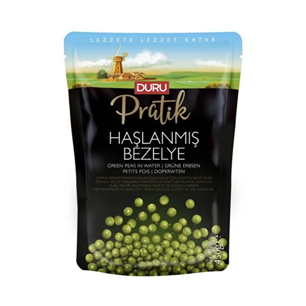 Duru Pratik Haşlanmış Bezelye 450 G