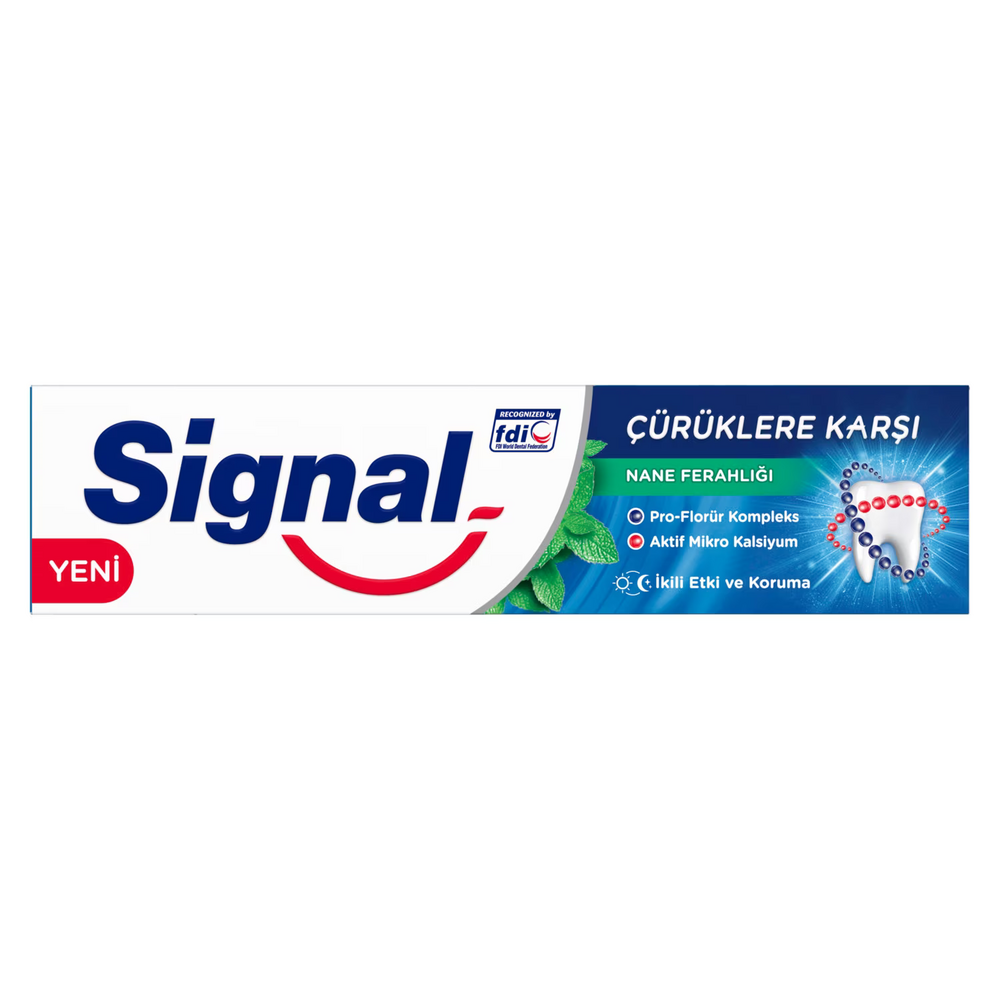 Signal Diş Macunu Çürüklere Karşı Nane Ferahlığı 100 Ml