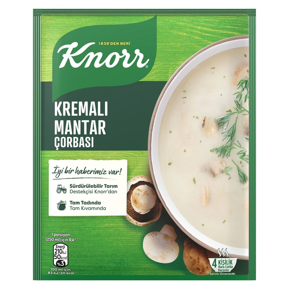 Knorr Çorba Kremalı Mantar 63 G
