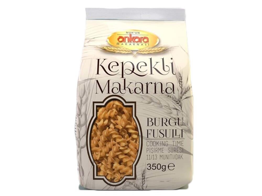 Nuh'un Ankara Makarna Burgu Kepekli 350 Gr