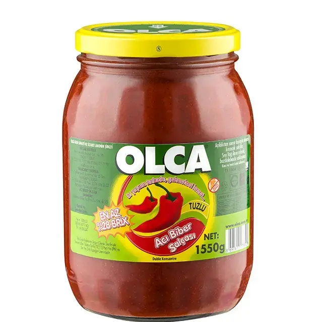 Olca Biber Salçası Acı 1550 G