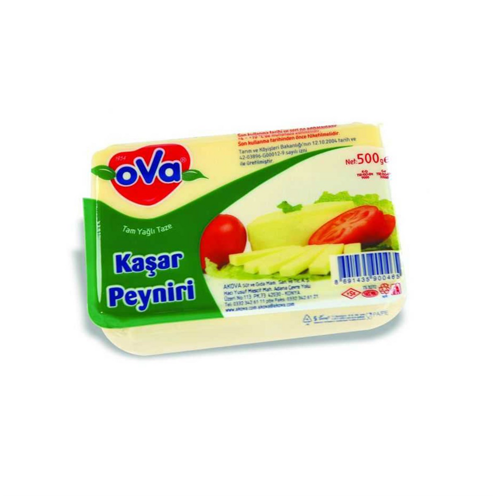 Ova Kaşar Peynir Kare 500g