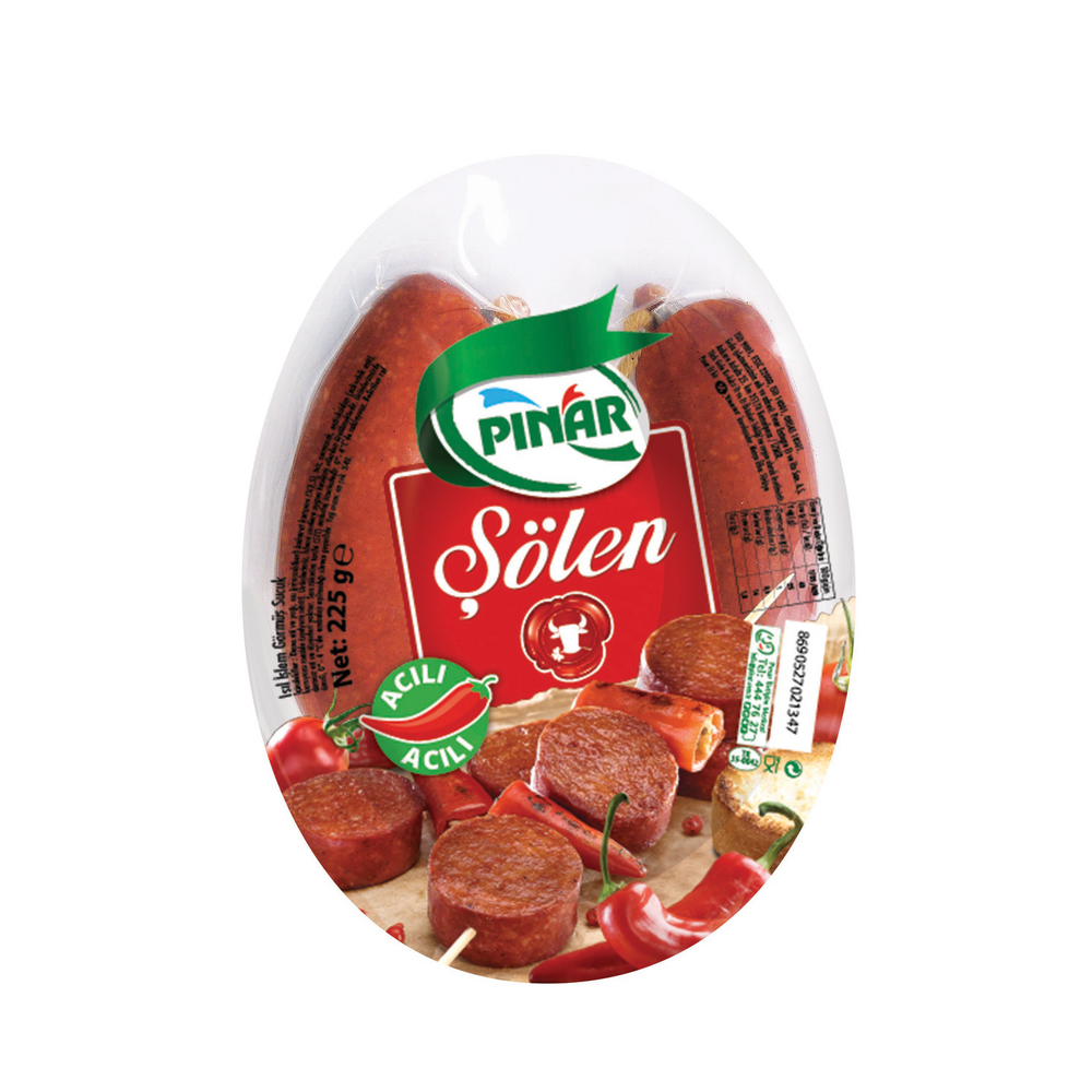 Pınar Sucuk Şölen Acılı 225g