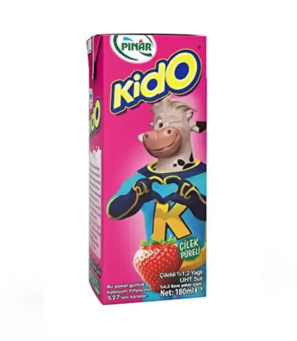Pınar Süt Kido Çilekli 180Ml