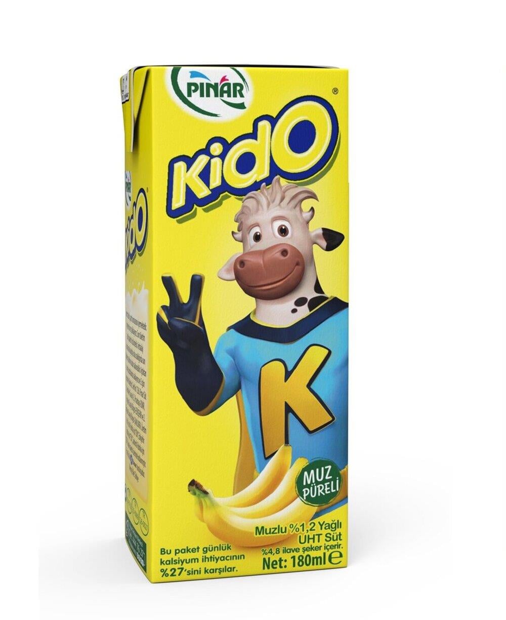 Pınar Süt Kido Muzlu 180Ml