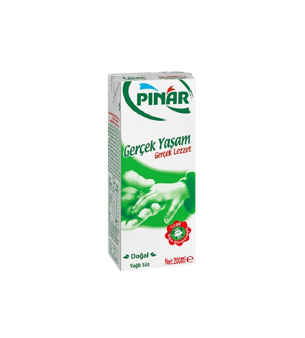 Pınar Süt Tam Yağlı 200Ml