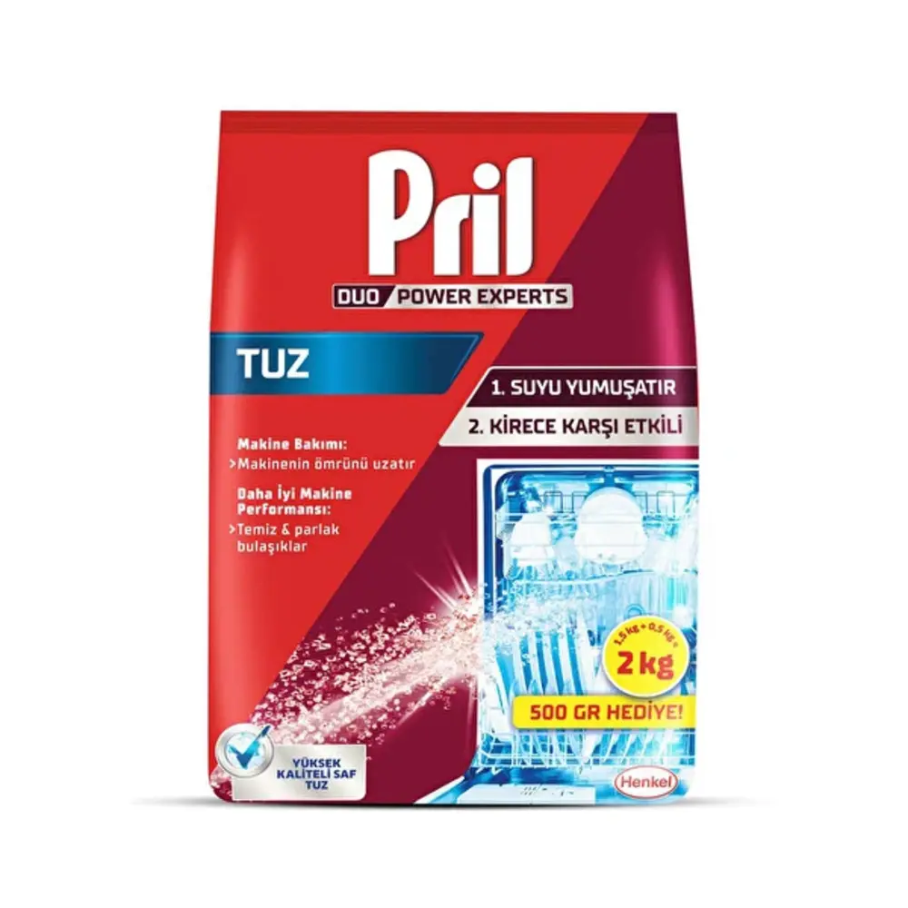 Pril Bulaşık Makinesi Deterjanı Tuz 2 Kg