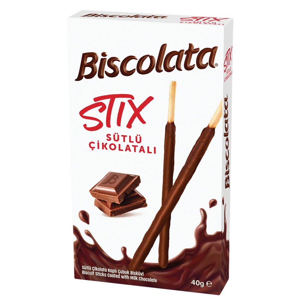 Şölen Biscolata Stix Sütlü Çubuk 40g