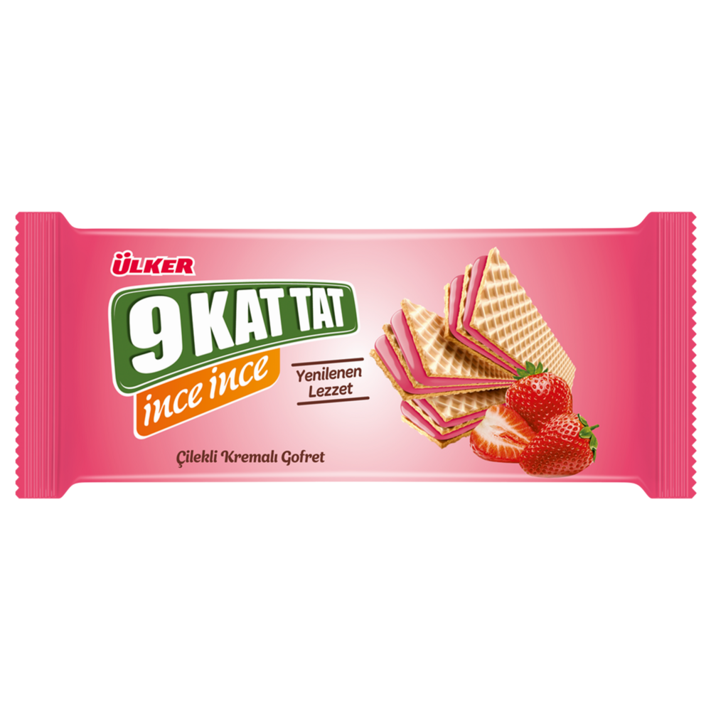 Ülker 9 Kat İnce İnce Çilekli 114g