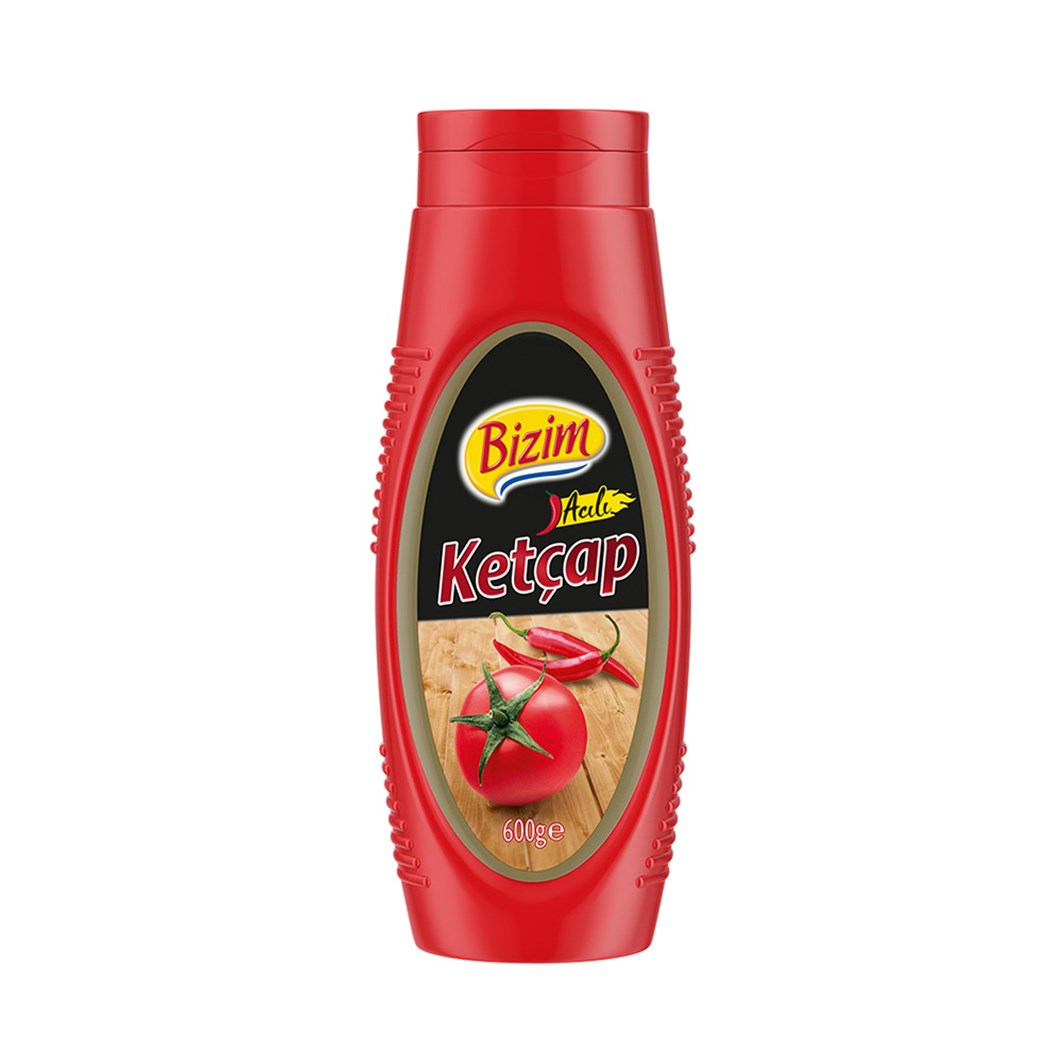 Ülker Bizim Ketçap Acılı 600g
