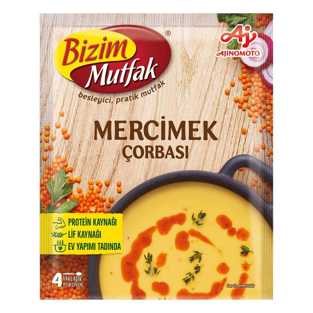 Ülker Bizim Mercimek Çorbası 65g