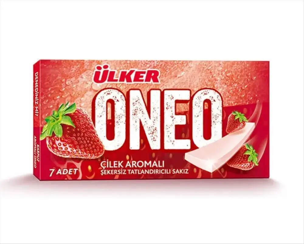 Ülker Oneo Slıms Çilekli Sakız 14g