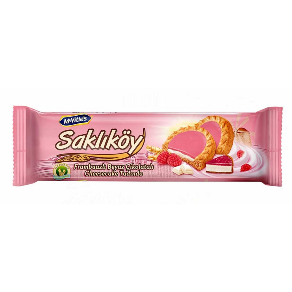 Ülker Saklıköy Frambuaz Beyaz Çikolatalı 100g