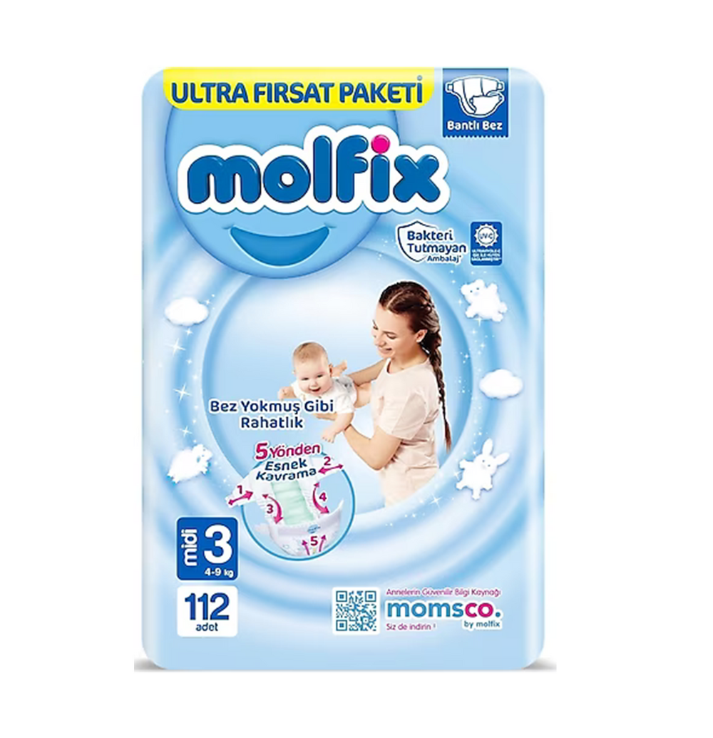 Molfix 3D Ultra Fırsat No:3 Midi 112'Li