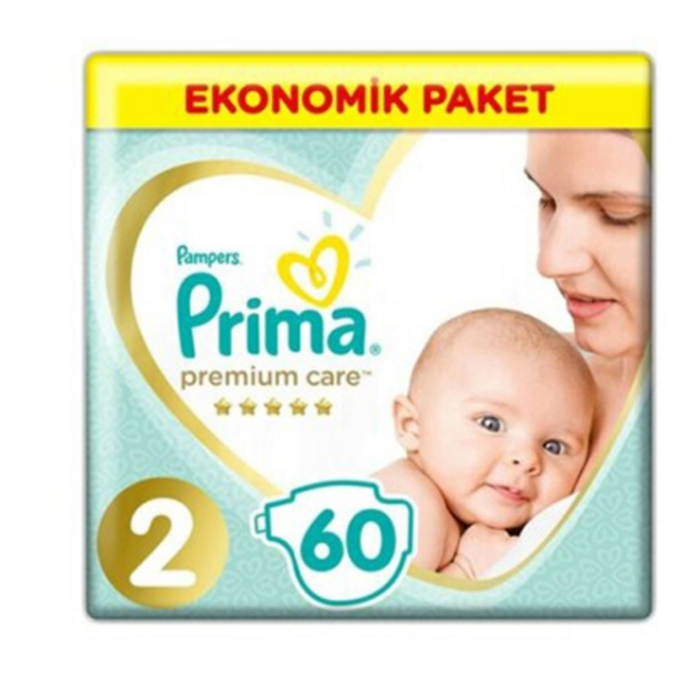 Prima Premium Care Eko Mini Jumbo No:2  60'Lı