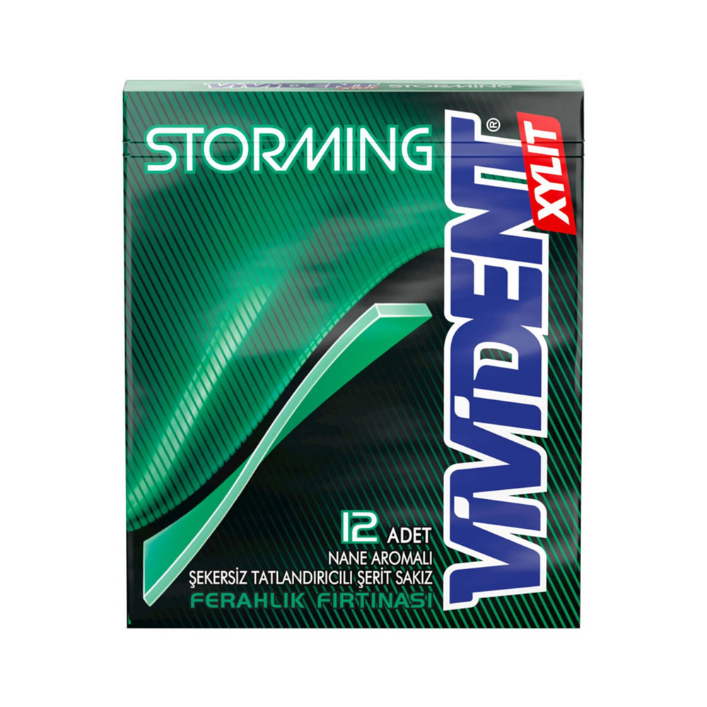 Vivident Storming Sakız Nane Aromalı 33 G
