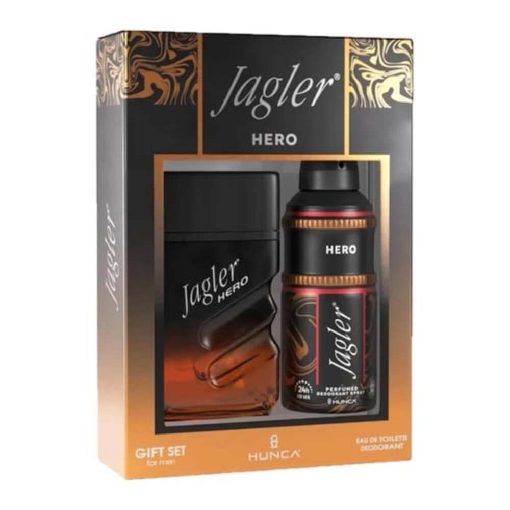 Jagler Kofre Hero Erkek Parfüm 90 Ml + Deodorant 150 Ml