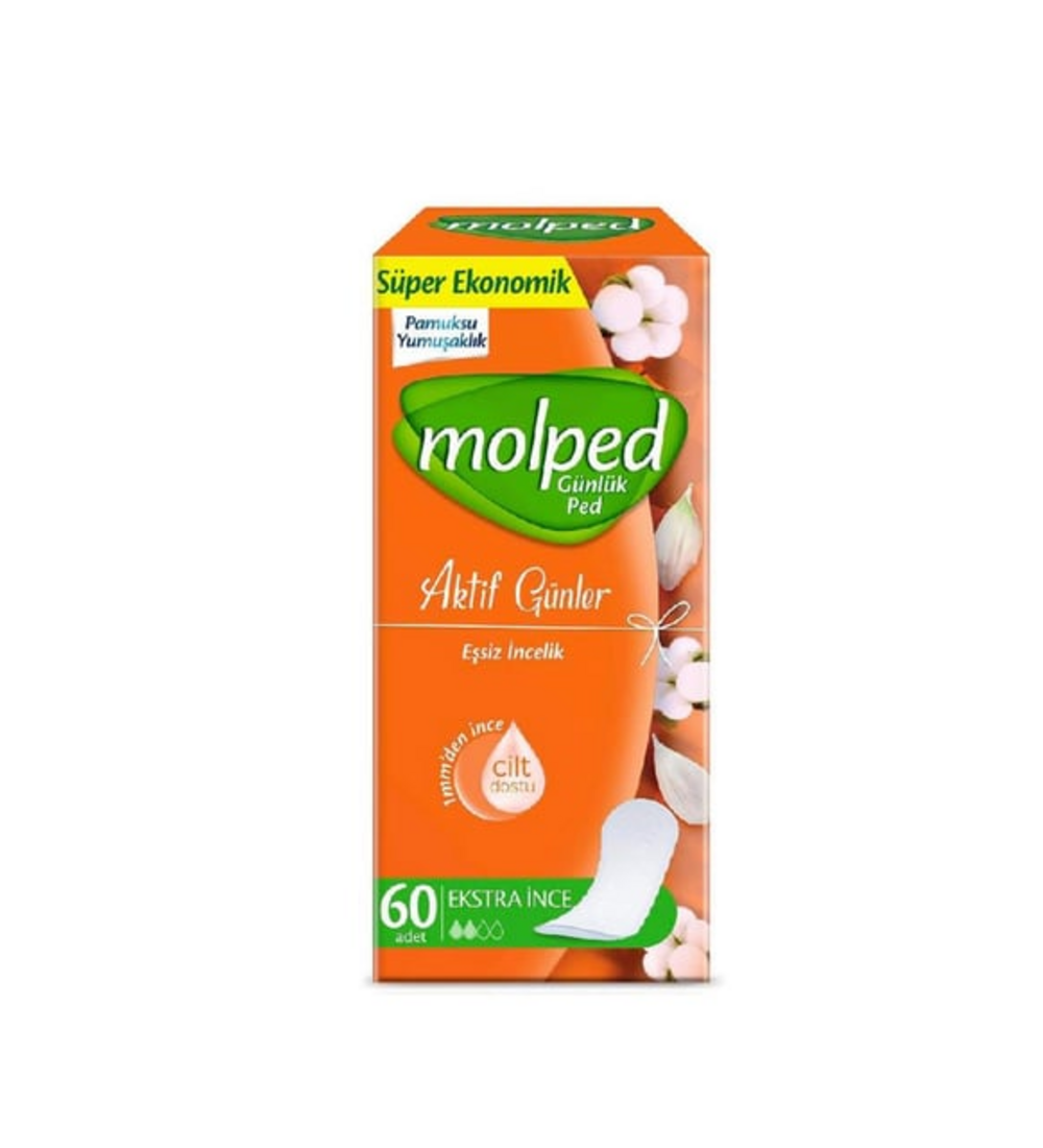 Molped Aktif Günler Günlük Ped 60'Lı