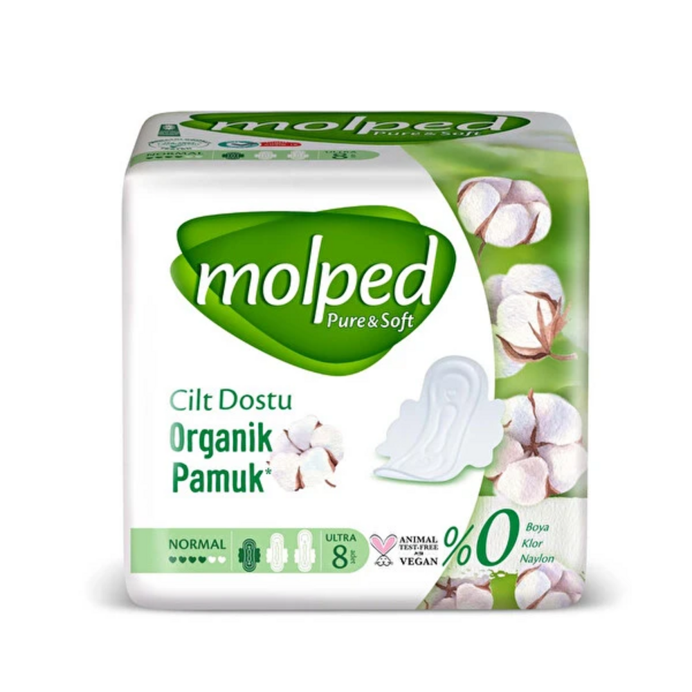 Molped Pure&Soft Tekli Normal 8'Li