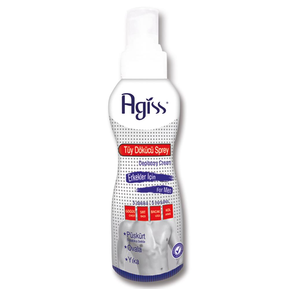 Agiss Tüy Dökücü Sprey Erkek 175 Ml