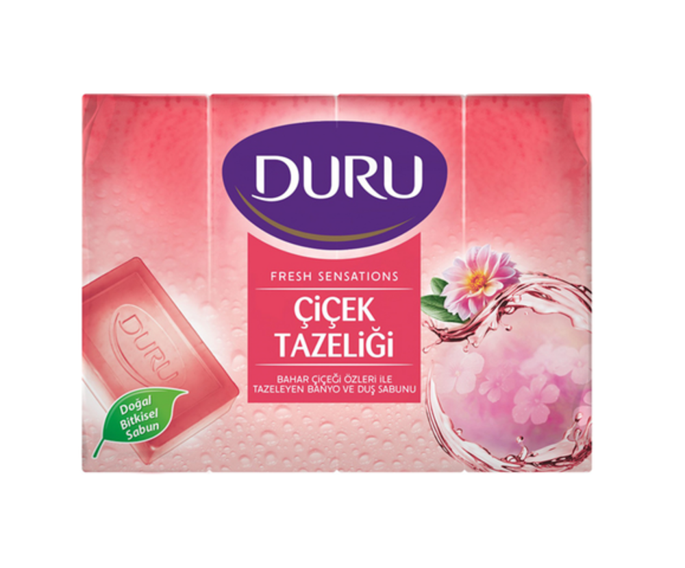 Duru Fresh Duş Sabunu 4lü Çiçek Tazeliği 150 G