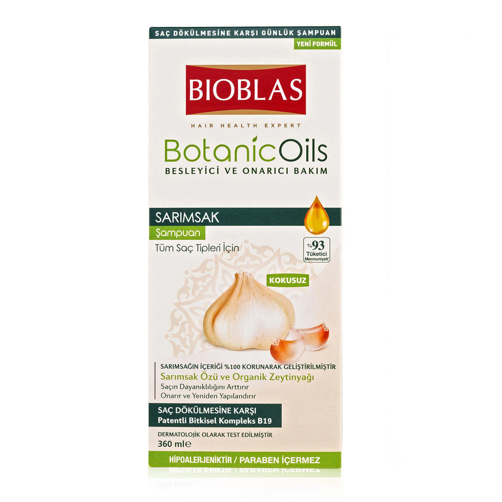 Bioblas Şampuan Botanic Oils Sarımsak Özlü 360 Ml
