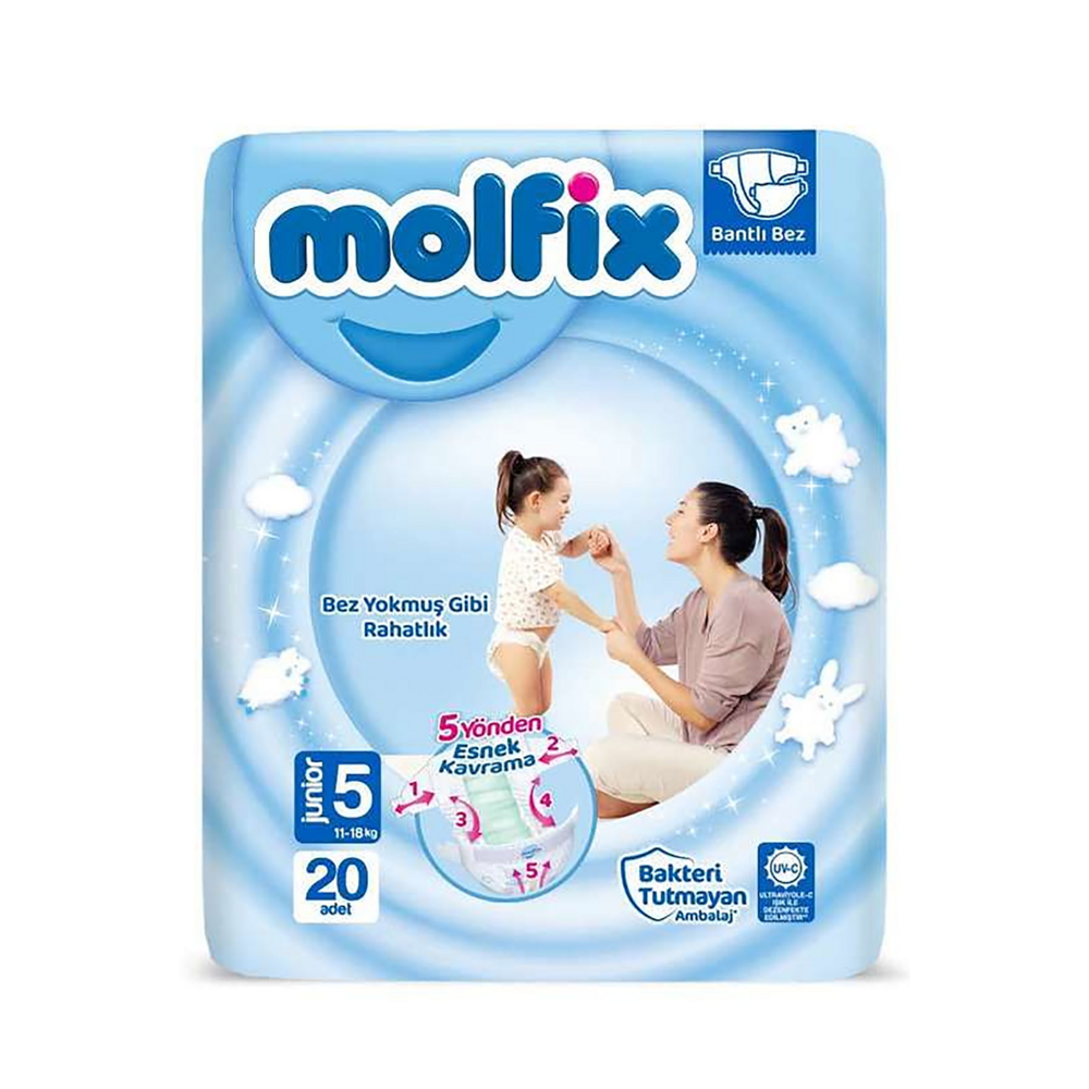 Molfix 3D Junıor No:5 Jumbo 20'Li