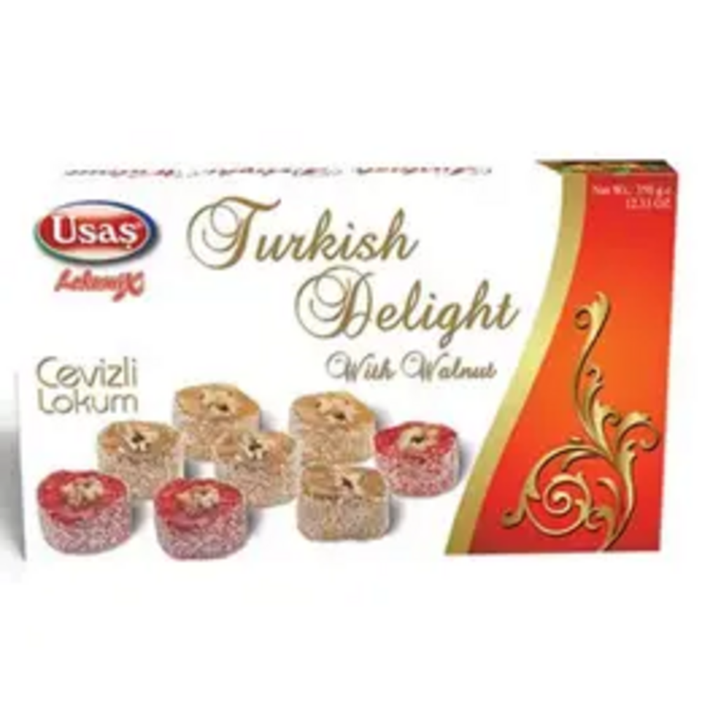 Usaş Lokum Cevizli 350 G