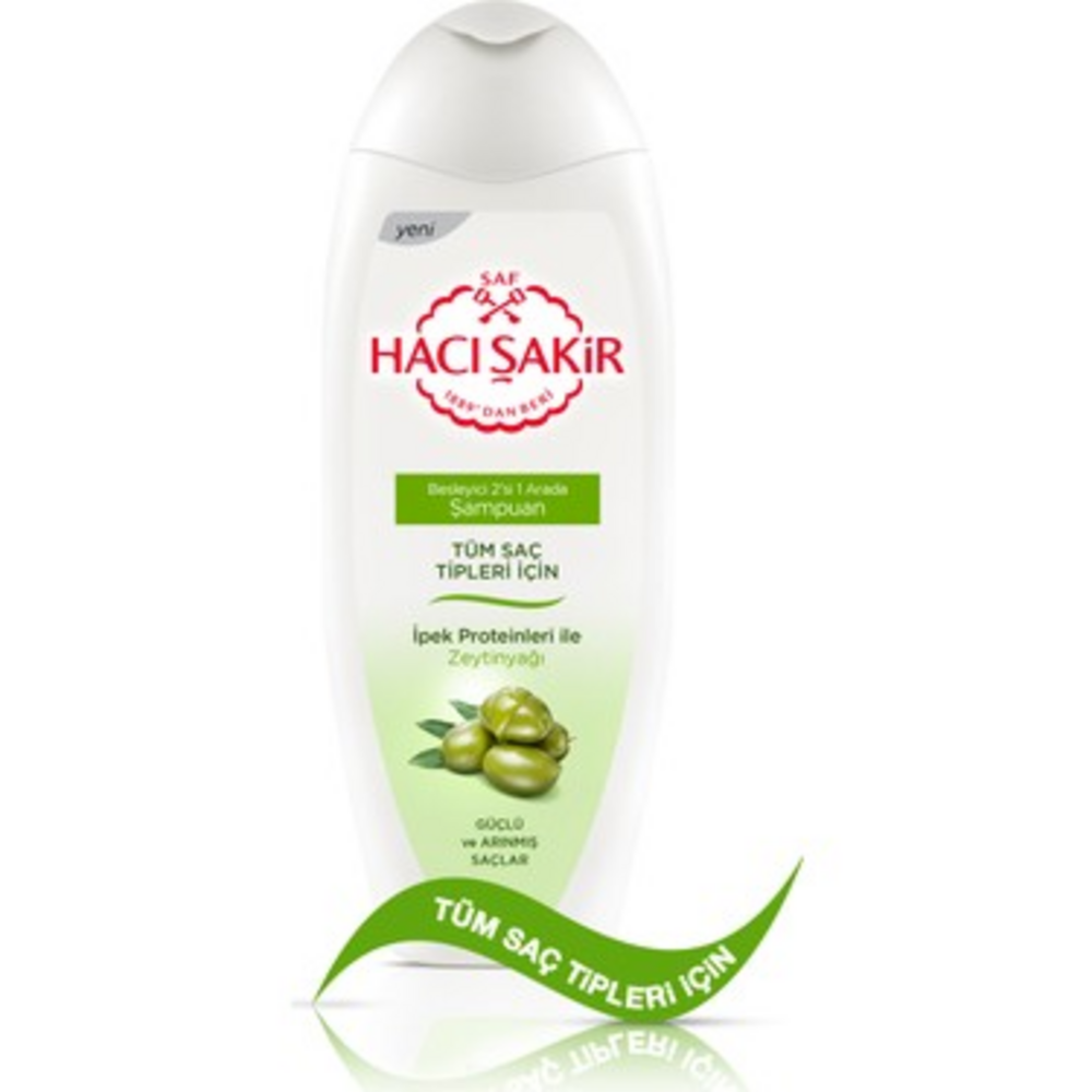 Hacı Şakir Şampuan Zeytinyağlı 500Ml