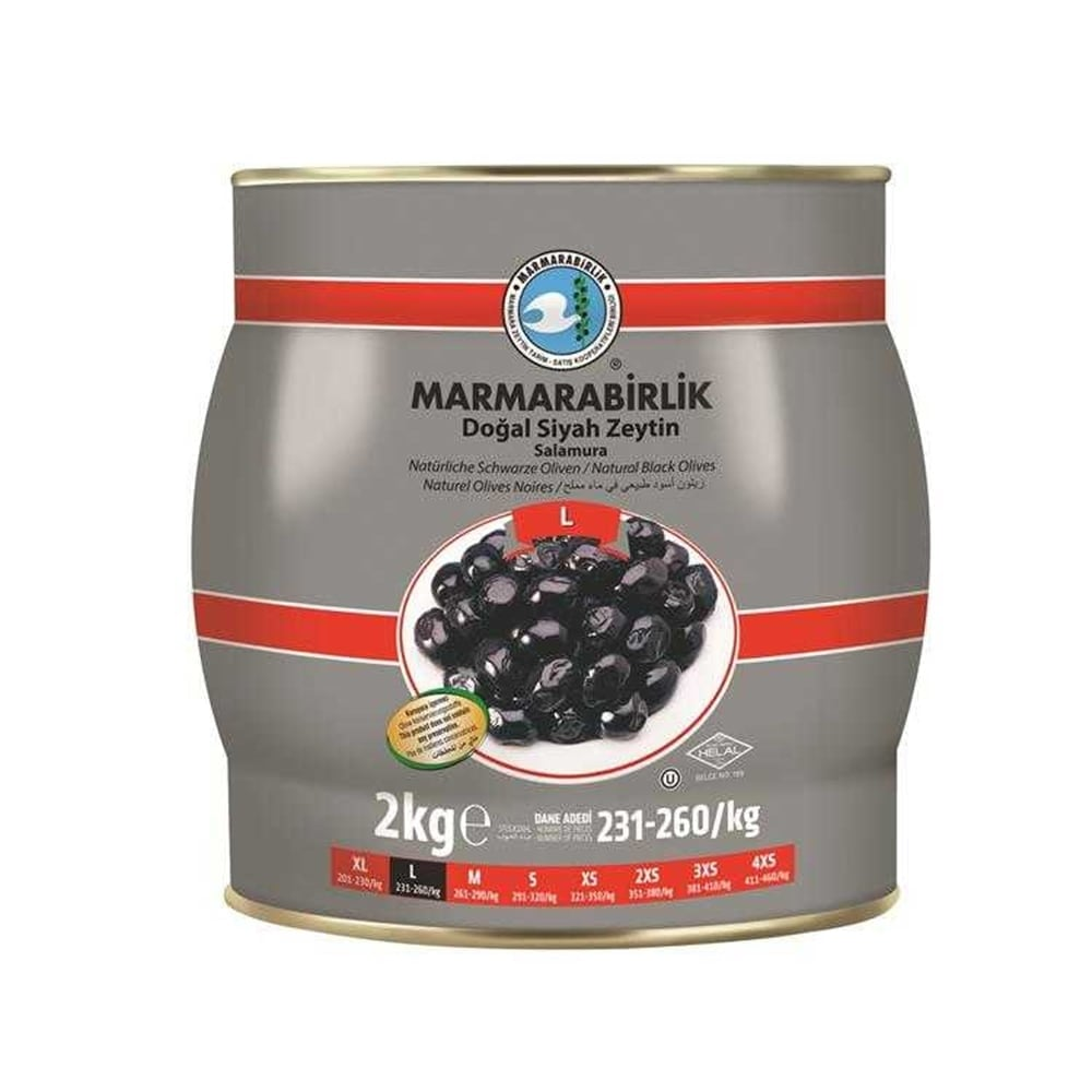 Marmara Birlik Hiper Zeytin 2 Kg