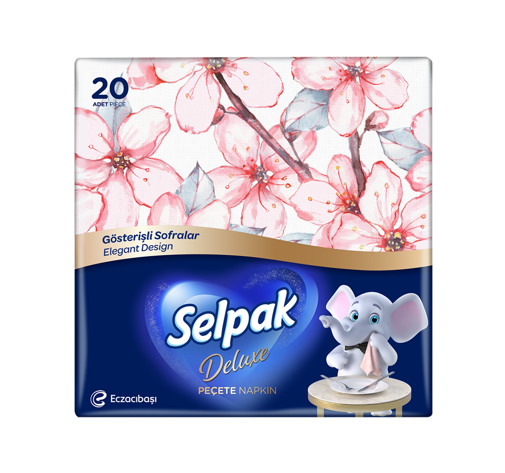 Selpak Deluxe Peçete 20'li