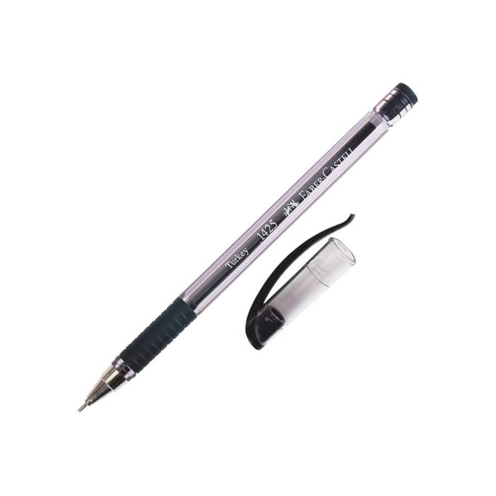 Faber Castell 1425 İğne Uçlu Tükenmez Kalem Siyah 0,7mm