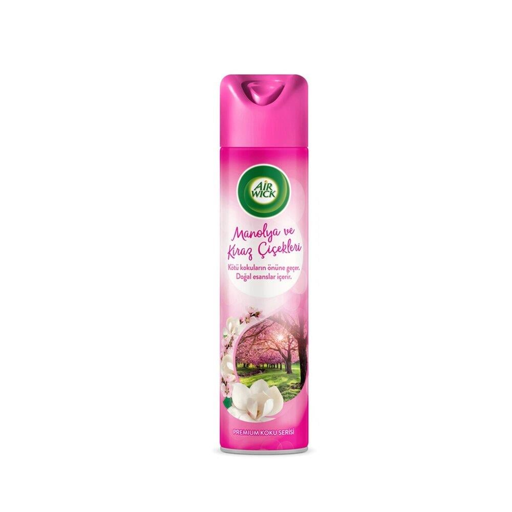 Airwick Oda Kokusu Aerosol Manolya Ve Kiraz Çiçekleri 300 Ml