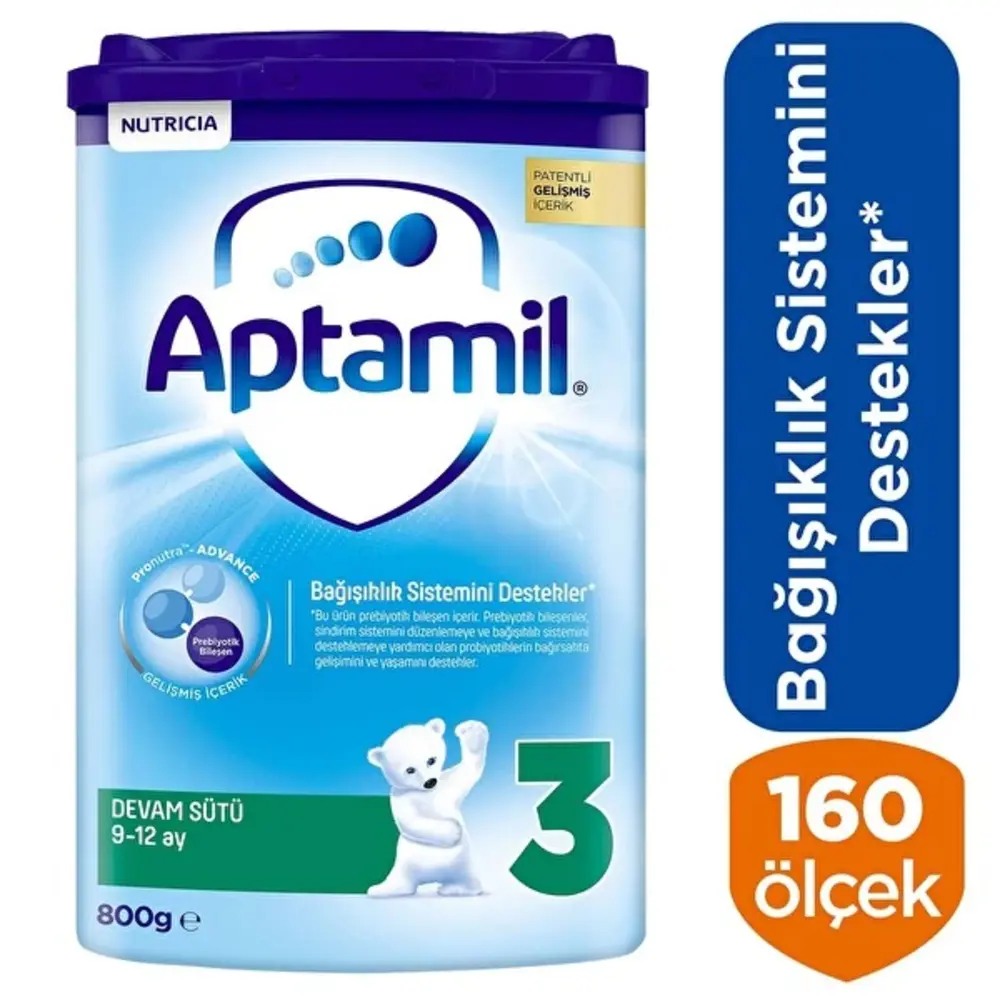 Aptamil Çocuk Devam Sütü 9-12 Ay No:3 800g