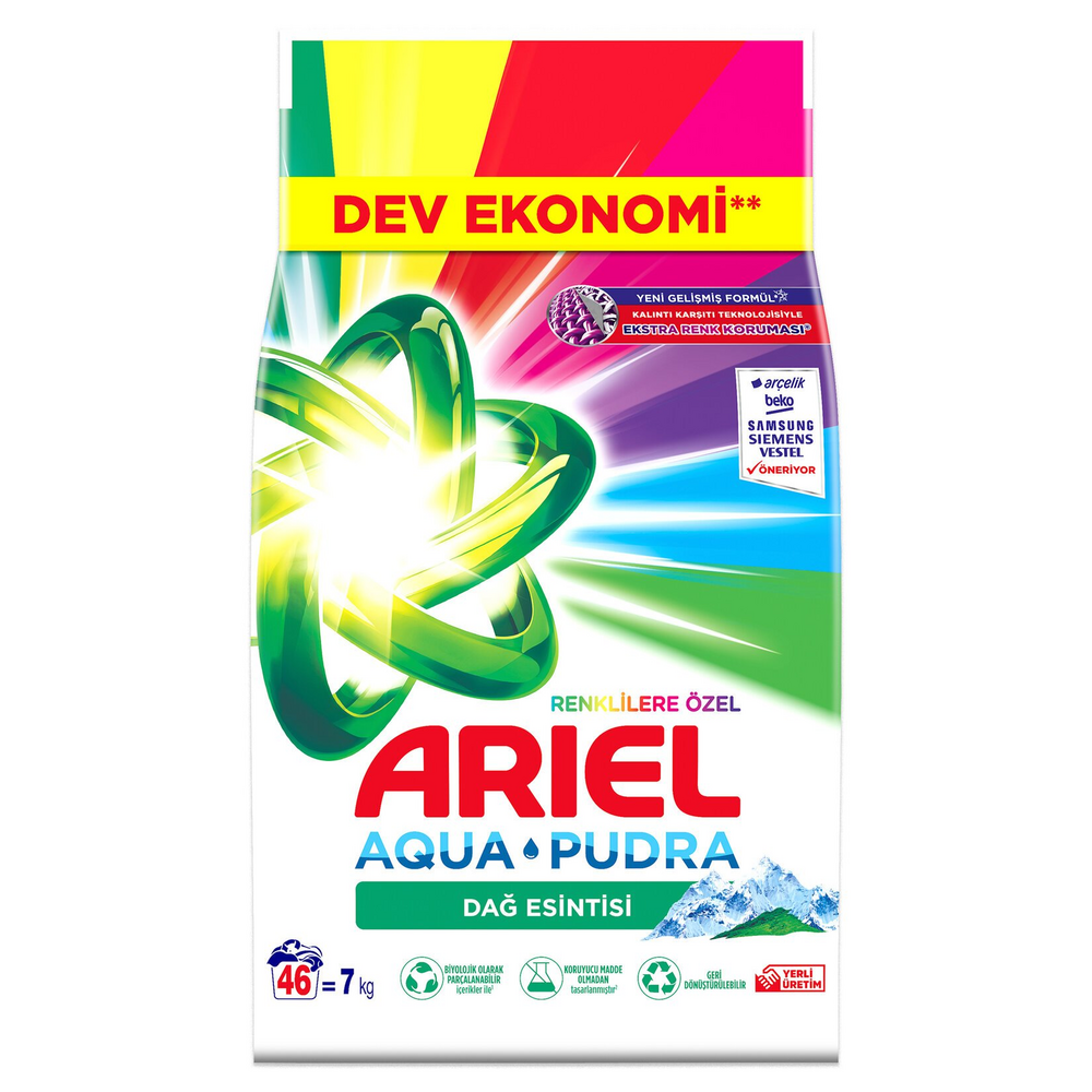 Ariel Dağ Esintisi Renkliler 7 Kg 