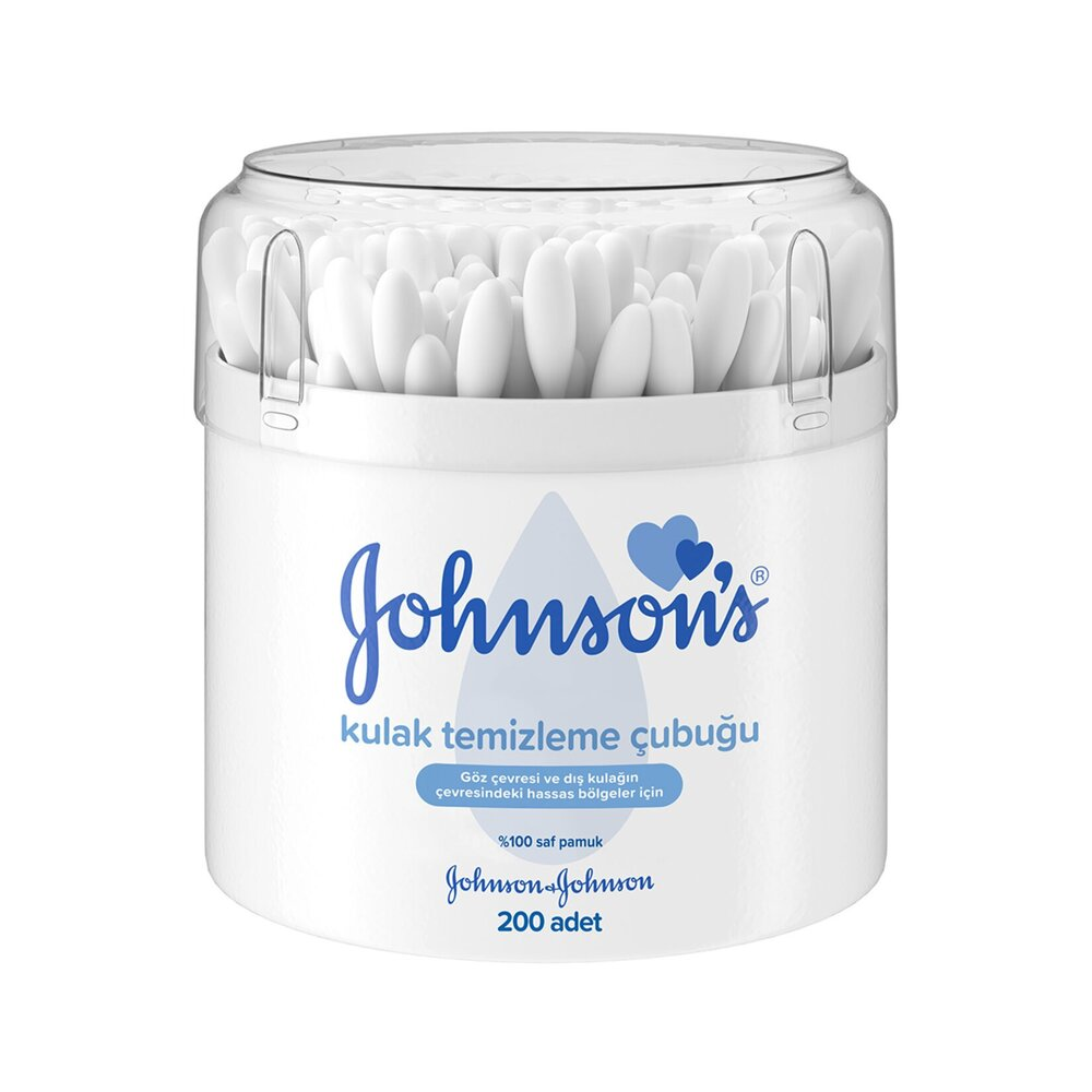 Johnson's Baby Kulak Çubuğu 200'Lü