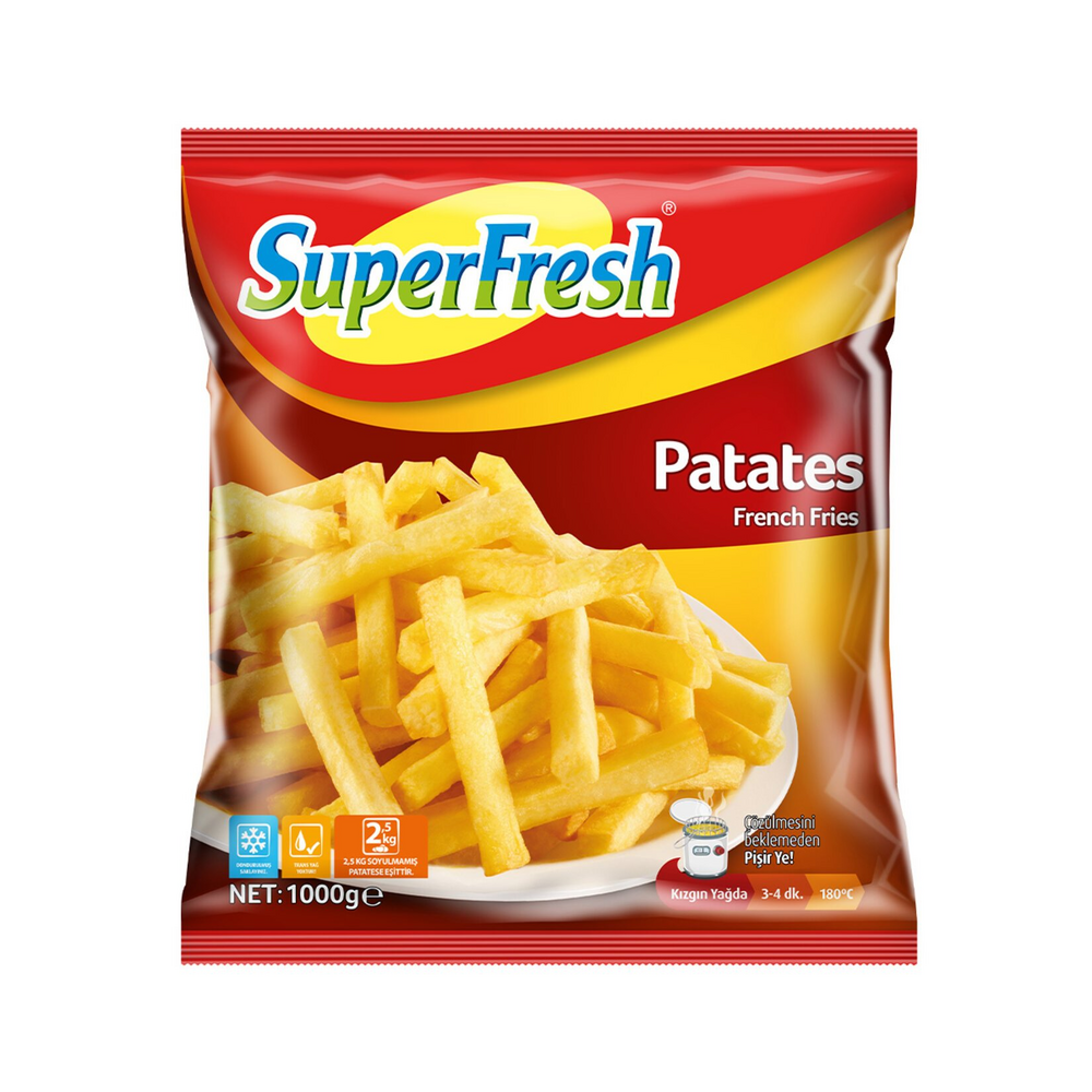 Superfresh Parmak Patates 1 Kg