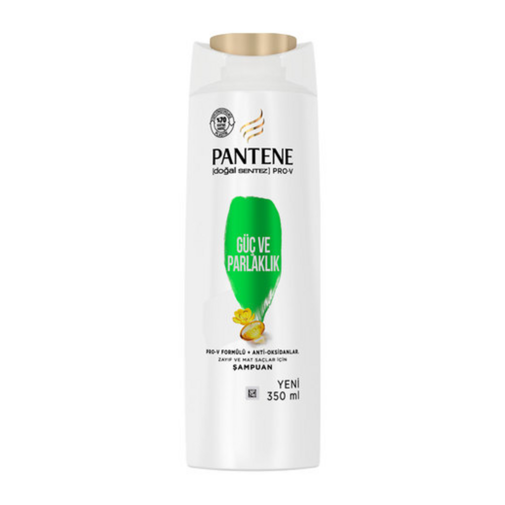 Pantene Şampuan Güç Ve Parlaklık 350 Ml