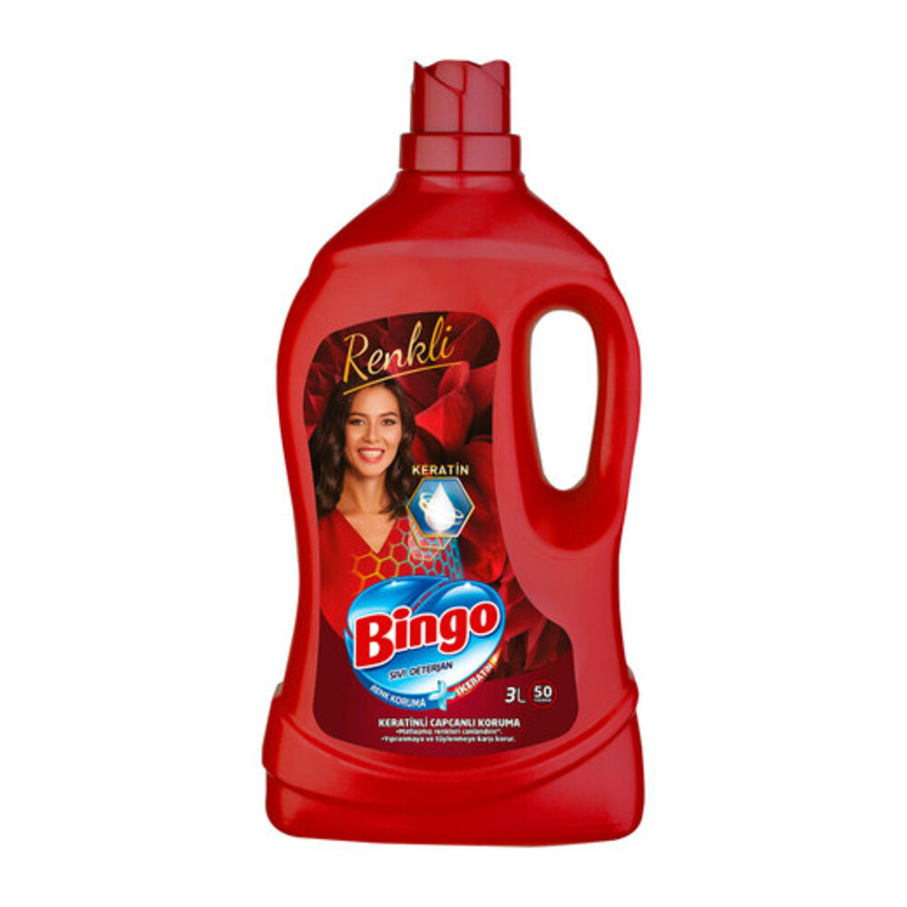 Bingo Sıvı Deterjan Renkli 3000 Ml