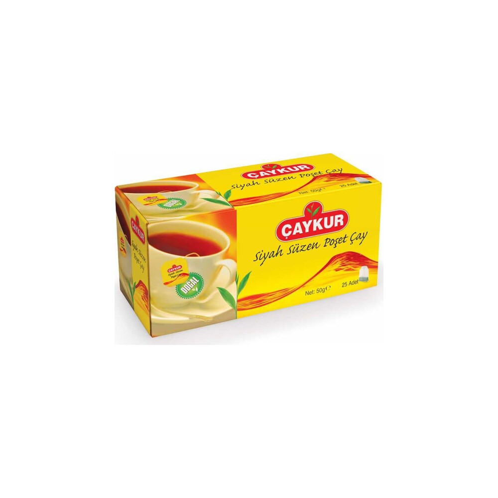 Çaykur Bardak Siyah Süzen Poşet Çay 50 Gr