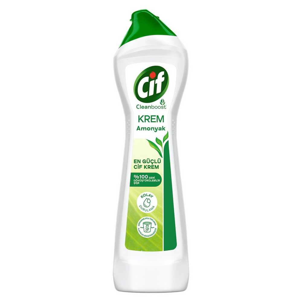 Cif Krem Amonyaklı Yüzey Temizleme 500 Ml